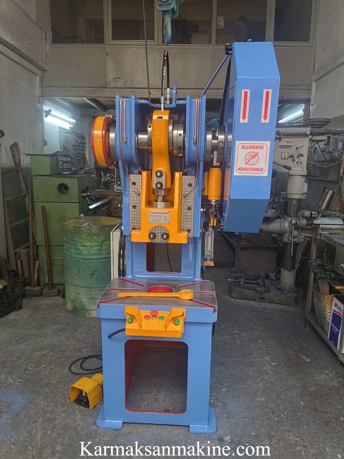 35 Ton Pnomatik Hava Sistemli Pres 1